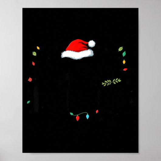 Soon To Be Merry'd Christmas Engaged Fiance Santa Poster (Vorne)