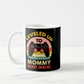 Soon To Be Mom 2026 Funny I Leveled Up To Mommy 20 Kaffeetasse (Links)