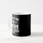 Soon To Be Mom 2026 Loading Funny Pregnancy Announ Kaffeetasse (Vorderseite Links)