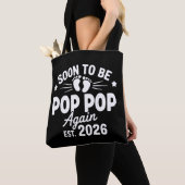 Soon To Be Pop Pop Again est. 2026 Pregnancy  Tasche (Von Nahem)