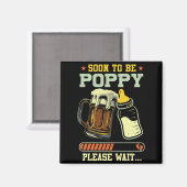 Soon To Be Ppy Est 2025 Pregnancy Announcement L  Magnet (Vorderseite/Rückseite)