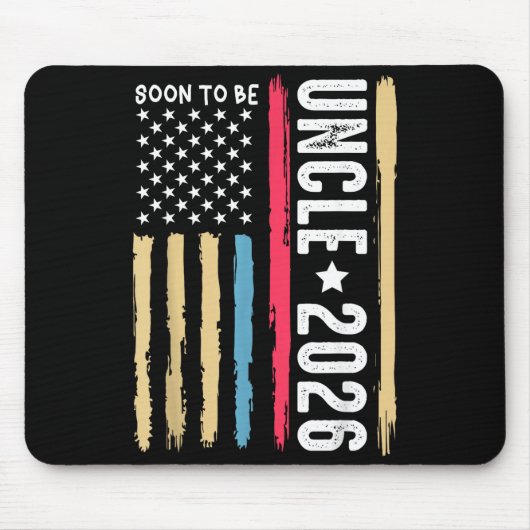 Soon To Be Uncle 2026 Becoming New Uncle To Be Ann Mousepad (Vorne)