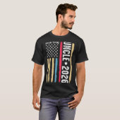 Soon To Be Uncle 2026 Becoming New Uncle To Be Ann T-Shirt (Vorne ganz)