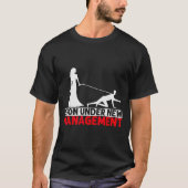Soon Under New Management Bachelor Party T-Shirt (Vorderseite)