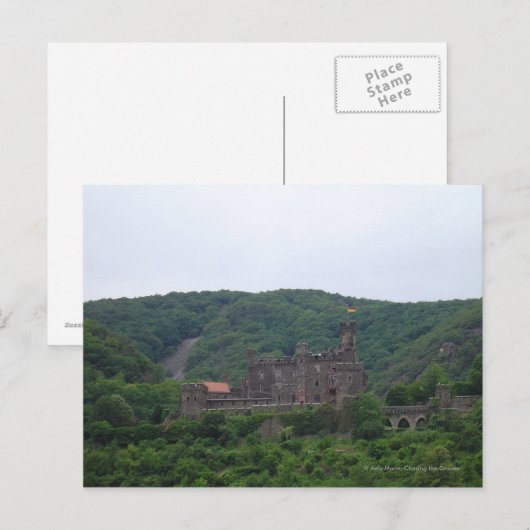 Sooneck Castle Postkarte (Vorne/Hinten)