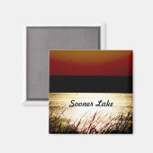 Sooner See Magnet (Vorderseite/Rückseite)
