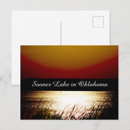 Sooner See Postkarte (Vorne/Hinten)