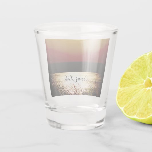 Sooner See Schnapsglas (Rückseite)