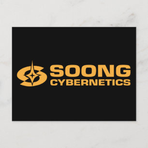Soong Cybernetics - Noonien Soong Postkarte