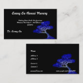 Soong SU - Bonsais-Visitenkarte Visitenkarte (Vorne/Hinten)