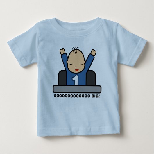 Soooo Big! (Junge Version 1) Baby T-shirt (Vorderseite)