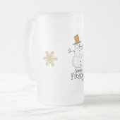 Soooo Frosty Design Mattglas Bierglas (Vorderseite Links)