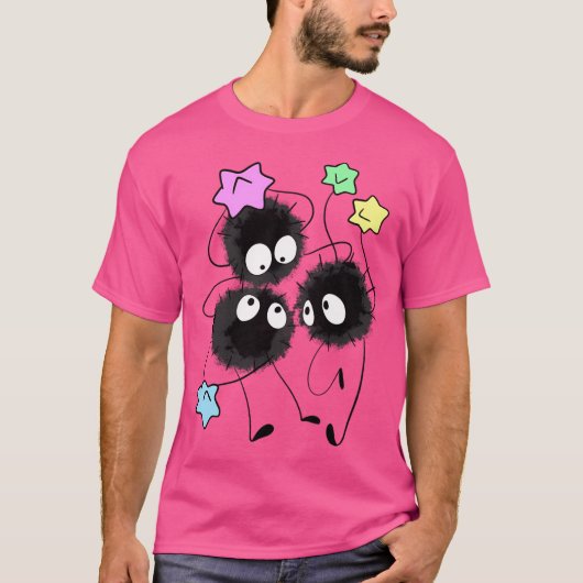 Soot Sprite Stars T-Shirt (Vorderseite)