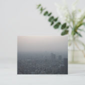 Soot-stained skyscrapers postkarte (Stehend Vorderseite)