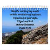 Soothing Bible Verses Custom Christian Kalender (Titelbild)