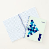Soothing Blue Harmony - Back to School Notebook Notizblock (Innenseite)