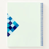 Soothing Blue Harmony - Back to School Notebook Notizblock (Rückseite)