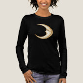 Soothing Crescent Moon  Tri-Blend Shirt (Vorderseite)