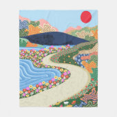 Soothing Horizon Fleecedecke (Vorderseite)