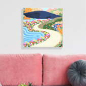 Soothing Horizon Leinwanddruck (Insitu (Wohnzimmer))