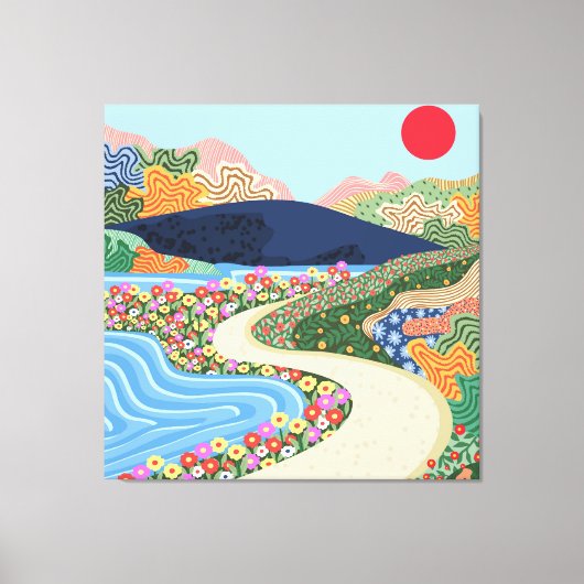 Soothing Horizon Leinwanddruck (Vorderseite)