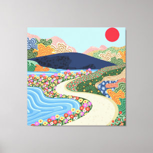 Soothing Horizon Leinwanddruck