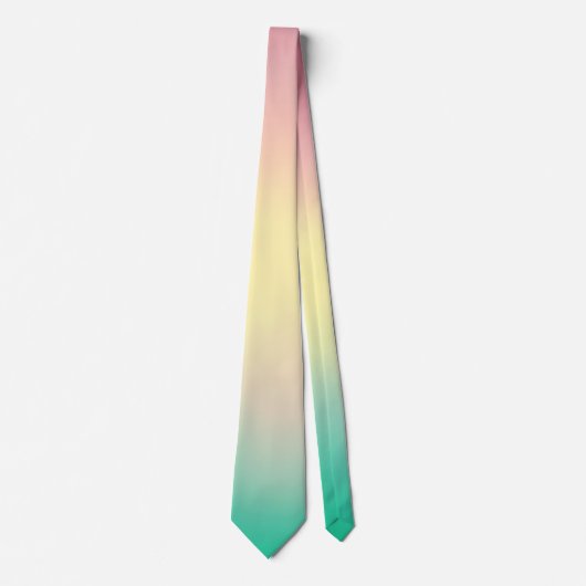 Soothing Ombre Bold Gradient Neck Tie Krawatte (Vorderseite)