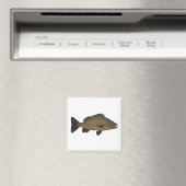 Sooty Grunter Magnet (In Situ (Geschirrspüler))