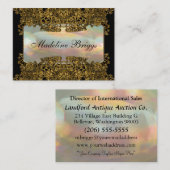 Sophia Dayle Elegant Beruflich Deluxe Visitenkarte (Vorne/Hinten)