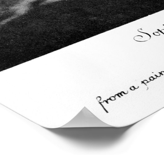 Sophia Dorothea von Celle Poster (Ecke)