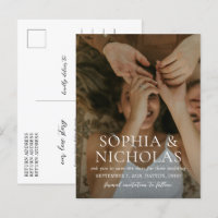 Sophia Foto Moderne Hochzeit retten das Datum