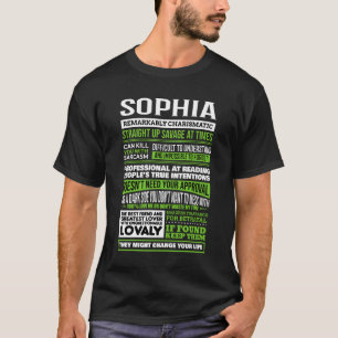 Sophia Girl Name Definition T-Shirt