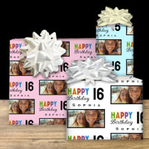 Sophia Individuelle Name Age 16 Birthday Wrapping