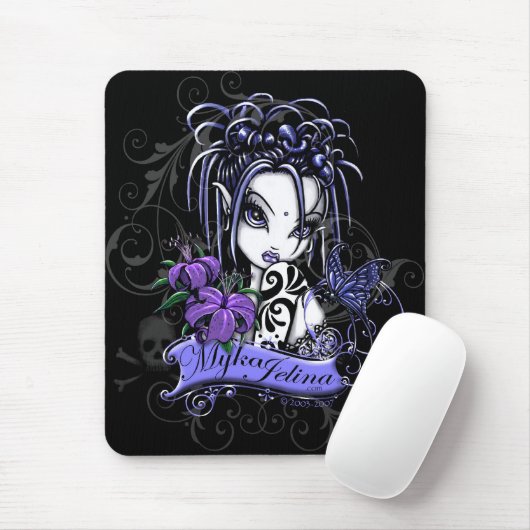 Sophia lila Lilly gotischer Mousepad (Mit Mouse)