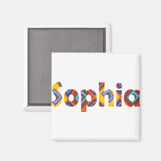 sophia magnet (Vorderseite/Rückseite)