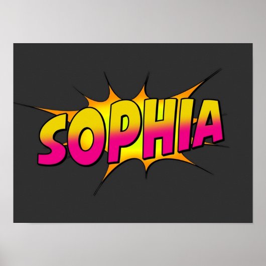 Sophia Poster (Vorne)