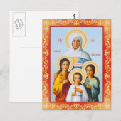 Sophia Postkarte (Vorne/Hinten)
