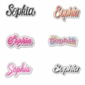 Sophia Sticker Pack (Vorderseite)