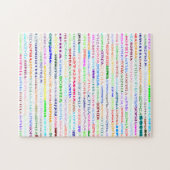 Sophia Text Design II Puzzle (Horizontal)