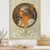 Sophia von Alphonse Mucha Poster (Küche)