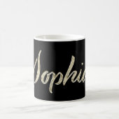 Sophia white gold Handwriting Tasse Kaffeetasse (Mittel)