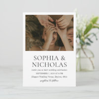 Sophia White Modern Wedding