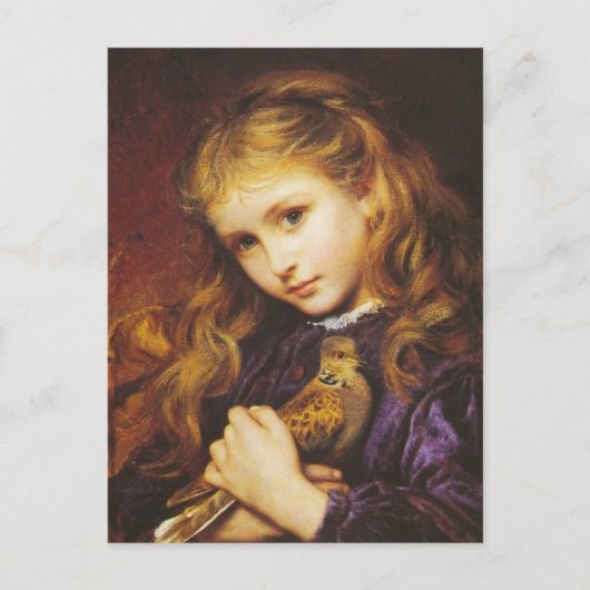 Sophie Anderson The Turtle Dove Postcard Postkarte (Vorderseite)