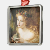 Sophie Andersons "Nimm das Gesicht der Frau" Ornament Aus Metall (Links)