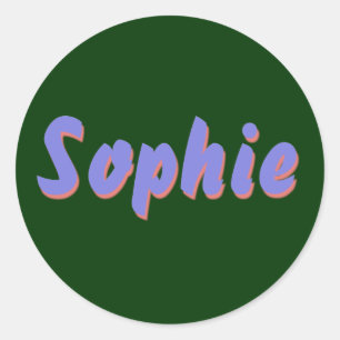 Sophie Aufkleber