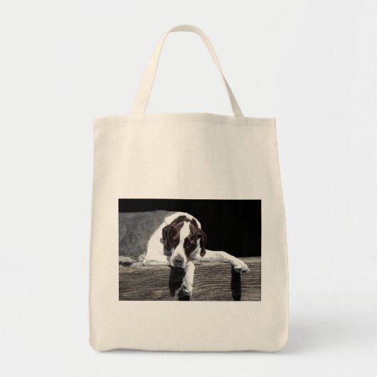"Sophie" - Englische Pointer-Tasche Tragetasche (Vorne)