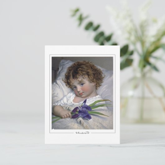 Sophie Gengembre Anderson #3 - Fine Art Postcard Postkarte (Stehend Vorderseite)