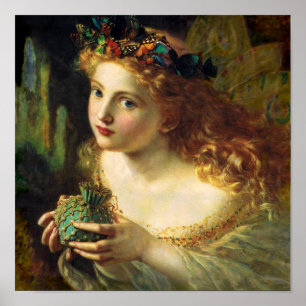 Sophie Gengembre Anderson Feen Kunst Poster