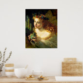 Sophie Gengembre Anderson: Nehmen Sie die Messe Ge Poster (Küche)