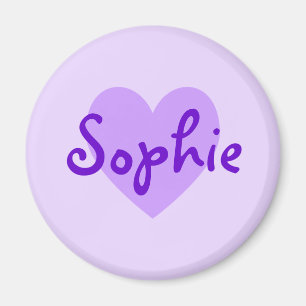 Sophie in Lila Magnet